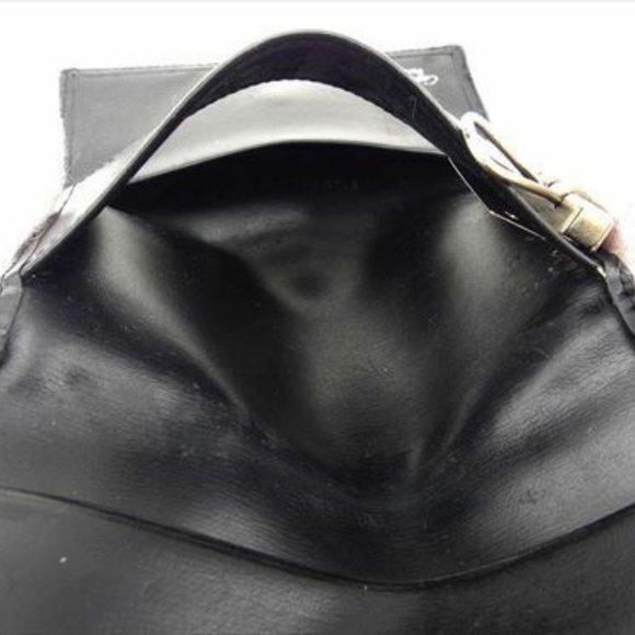 Authentic Used Cartier Key case Key holder Black leather Woman unisex - Picture 6 of 8